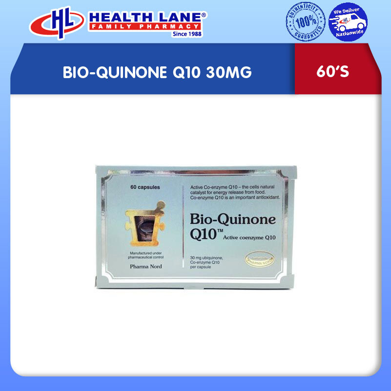 BIO-QUINONE Q10 30MG (60'S)